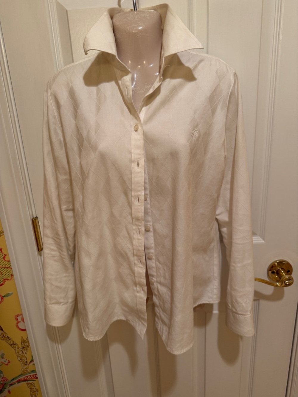 Lilly Pulitzer Classic white Button-Up Shirt
